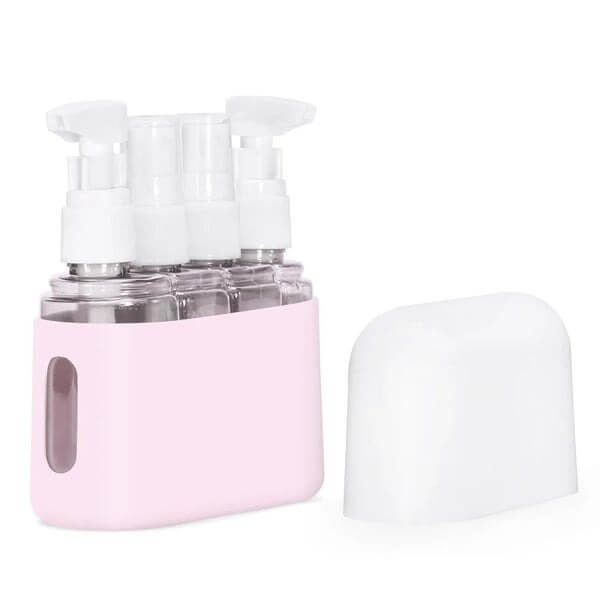 Mini Shampoo Dispenser Portable Travel Bottle Set - VERRANOO