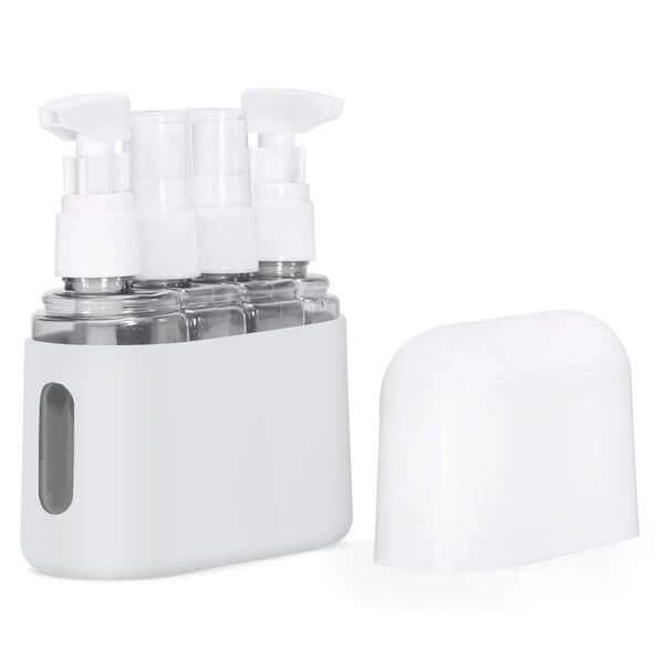 Mini Shampoo Dispenser Portable Travel Bottle Set - VERRANOO