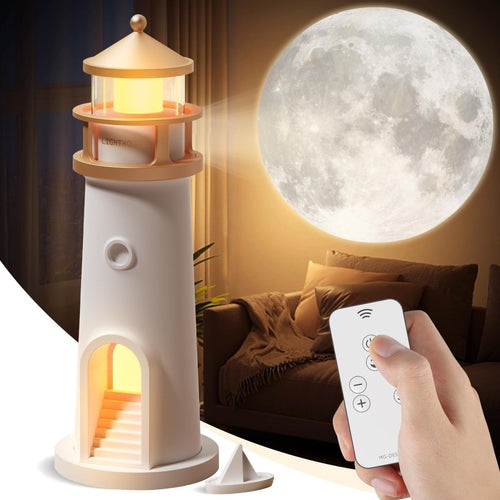 MoonBeam Lighthouse Night Light - VERRANOO