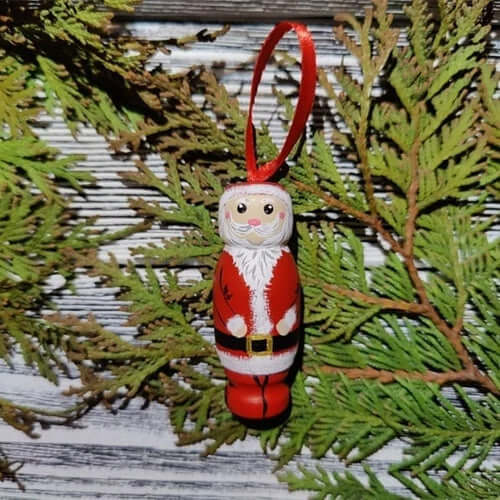 Naughty Santa Ornament - VERRANOO