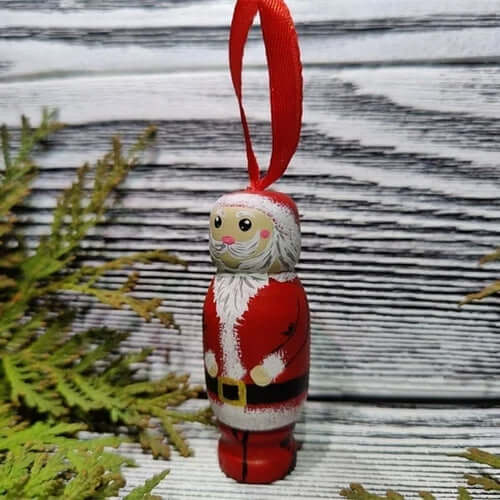 Naughty Santa Ornament - VERRANOO