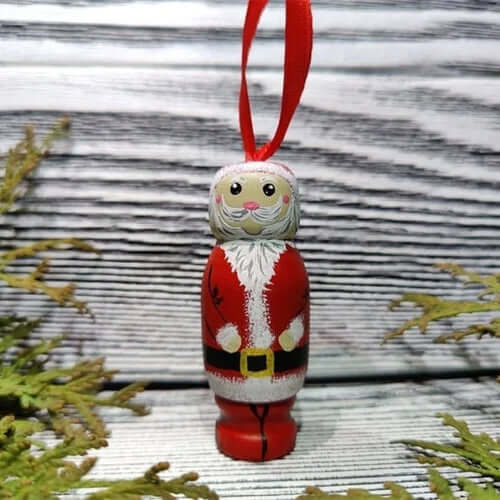 Naughty Santa Ornament - VERRANOO