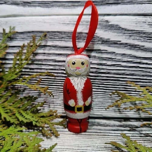 Naughty Santa Ornament - VERRANOO