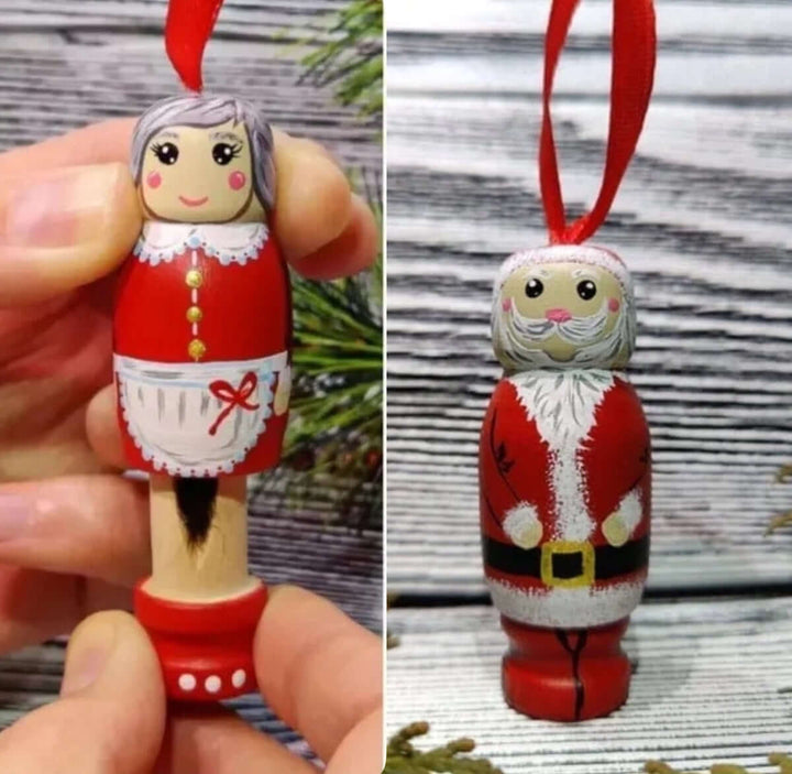 Naughty Santa Ornament - VERRANOO