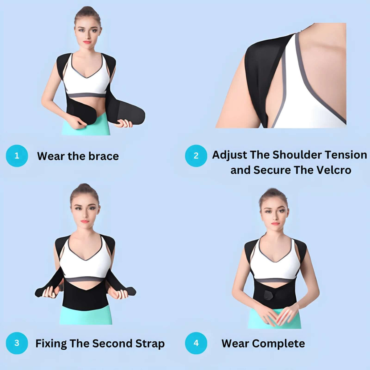 NiceBack™ Adjustable Posture Corrector - VERRANOO