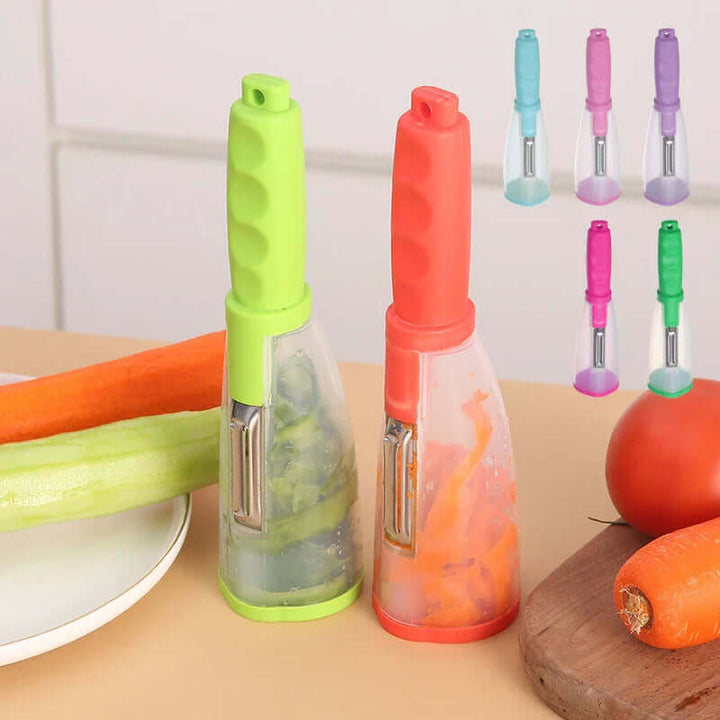 PeelPrime™ Innovated Peeler with Catcher - VERRANOO