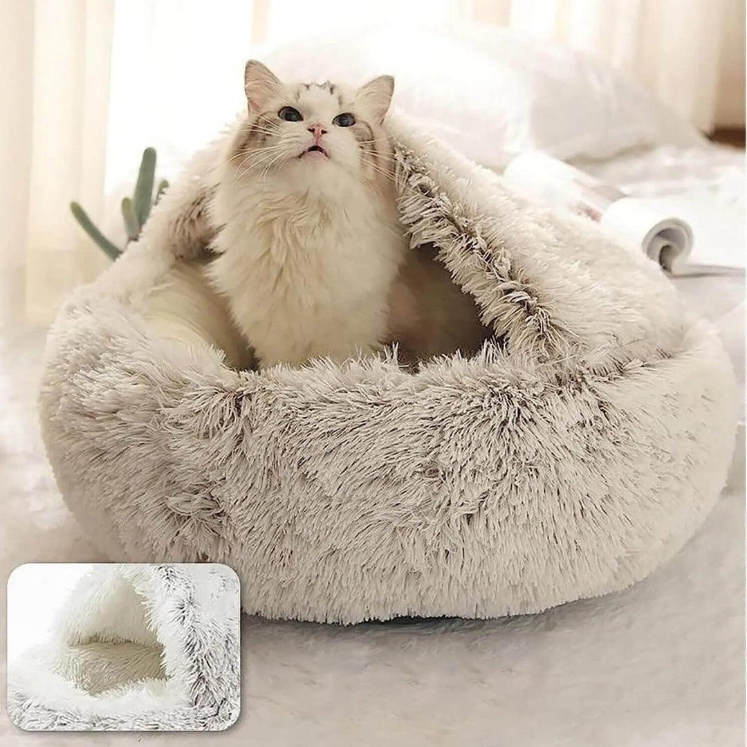 PetSuave Soft Plush Pet Bed - VERRANOO