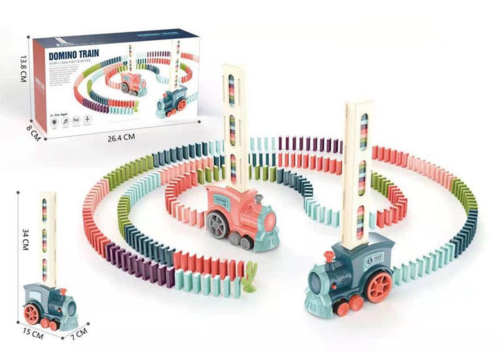 PlayFun Domino's Automatic Domino Train - VERRANOO