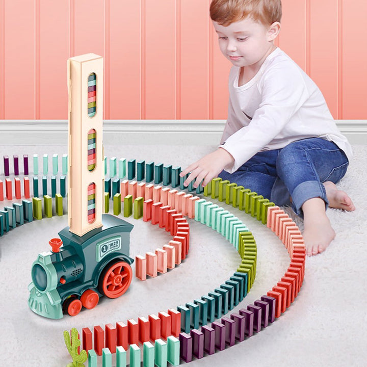 PlayFun Domino's Automatic Domino Train - VERRANOO