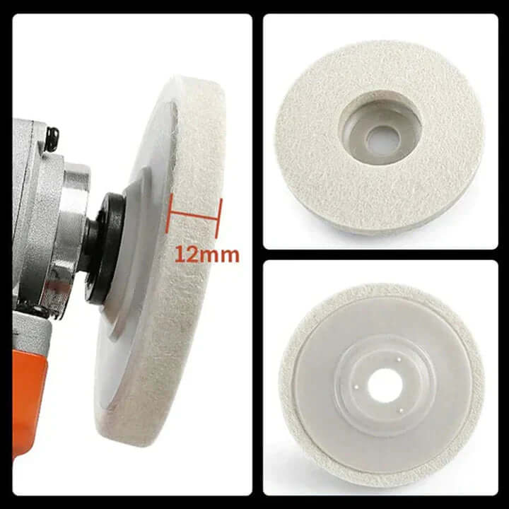 PolyPad™ | Wool Polishing Wheel Disc - VERRANOO