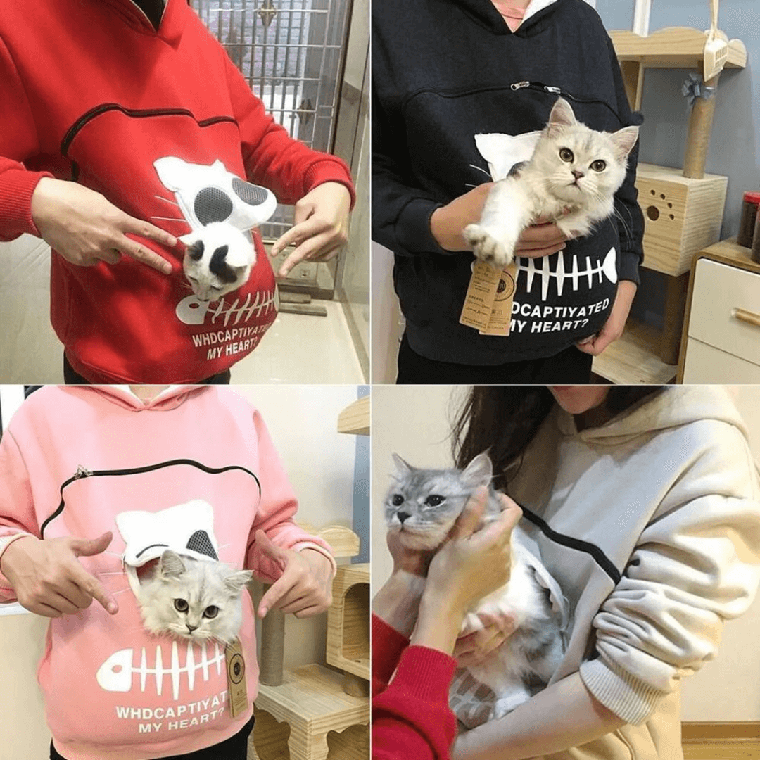 Purrfect Snuggle Pet Hoodie - VERRANOO