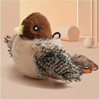CheerPet™ Interactive and Automatic Chirping Bird Cat Toy for Cat Exercise