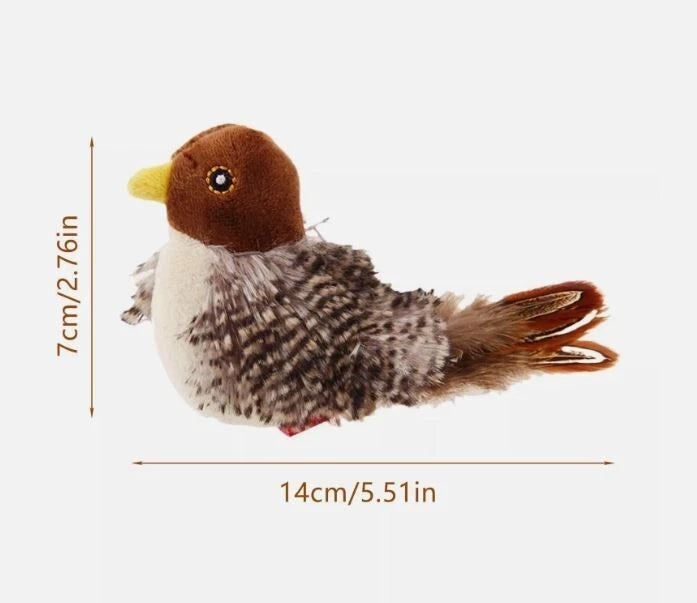 CheerPet™ Interactive and Automatic Chirping Bird Cat Toy for Cat Exercise