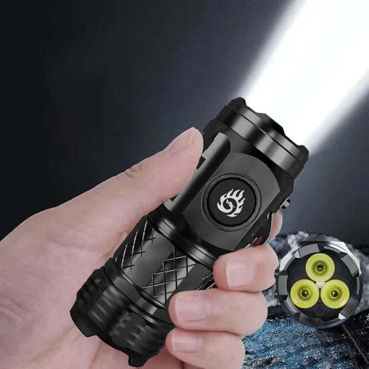 PrimeLight Triple-Eye Mini Flashlight