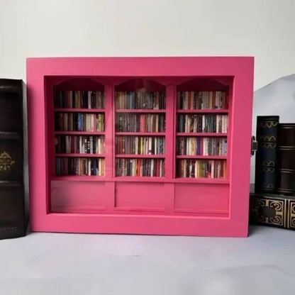 SerenityBook™ Anxiety - Relief Bookshelf (Includes 200 Books) - VERRANOO