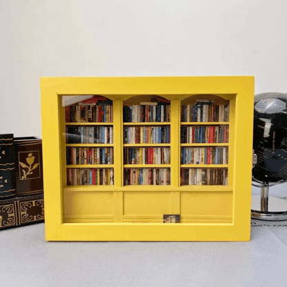 SerenityBook™ Anxiety - Relief Bookshelf (Includes 200 Books) - VERRANOO