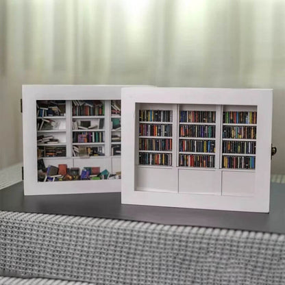 SerenityBook™ Anxiety - Relief Bookshelf (Includes 200 Books) - VERRANOO