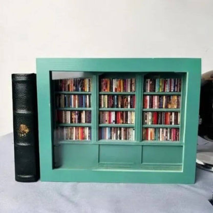 SerenityBook™ Anxiety - Relief Bookshelf (Includes 200 Books) - VERRANOO