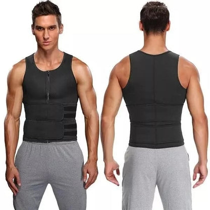 ShapeMaster Elite – Men's Body Shaper Sauna Vest Waist Trainer - VERRANOO