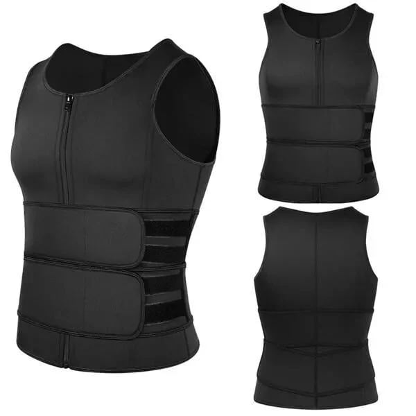 ShapeMaster Elite – Men's Body Shaper Sauna Vest Waist Trainer - VERRANOO