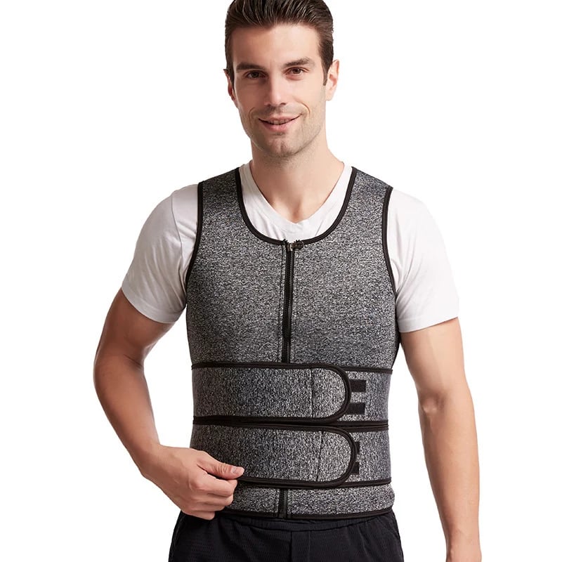 ShapeMaster Elite – Men's Body Shaper Sauna Vest Waist Trainer - VERRANOO