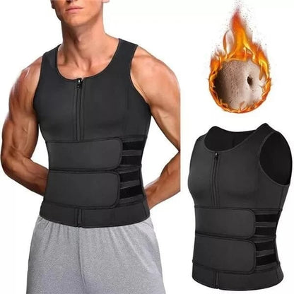 ShapeMaster Elite – Men's Body Shaper Sauna Vest Waist Trainer - VERRANOO