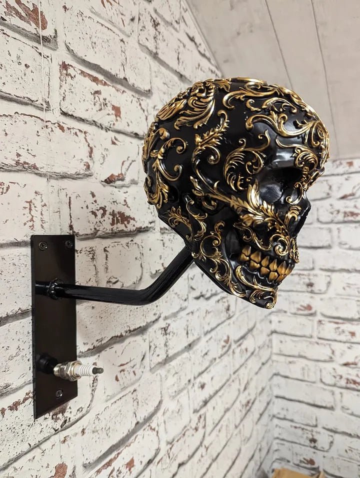 SkullRack Motorcycle Helmet & Jacket Holder - VERRANOO