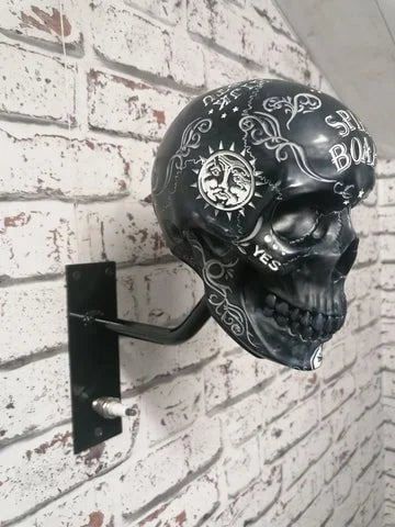 SkullRack Motorcycle Helmet & Jacket Holder - VERRANOO