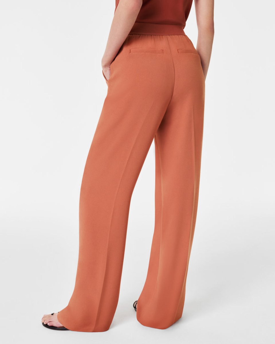 SleekShape™ Tummy Control Crepe Trousers - VERRANOO