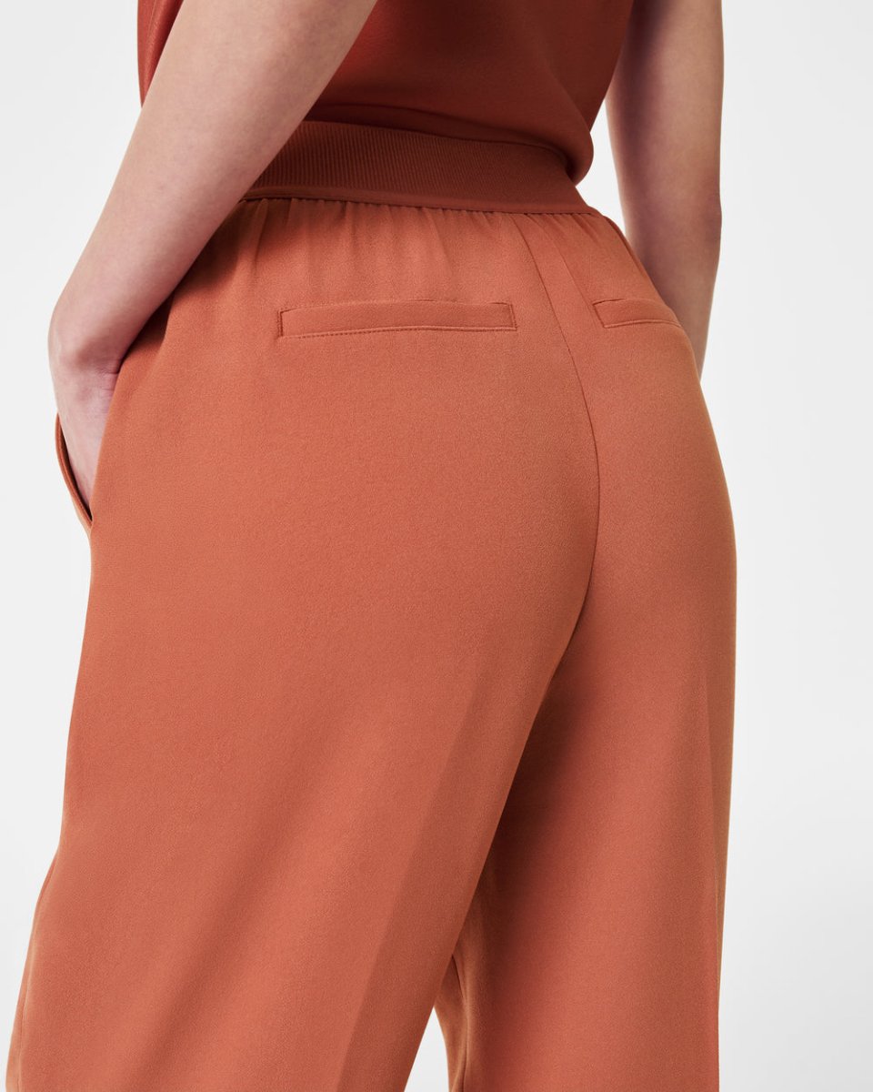 SleekShape™ Tummy Control Crepe Trousers - VERRANOO