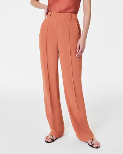 SleekShape™ Tummy Control Crepe Trousers - VERRANOO