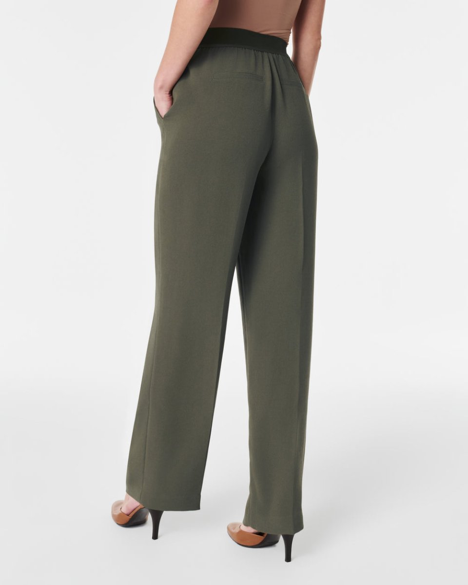 SleekShape™ Tummy Control Crepe Trousers - VERRANOO