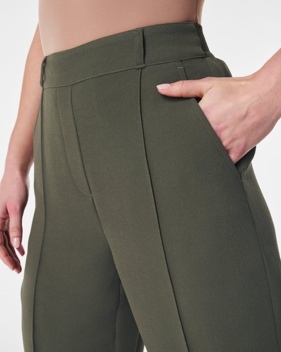 SleekShape™ Tummy Control Crepe Trousers - VERRANOO