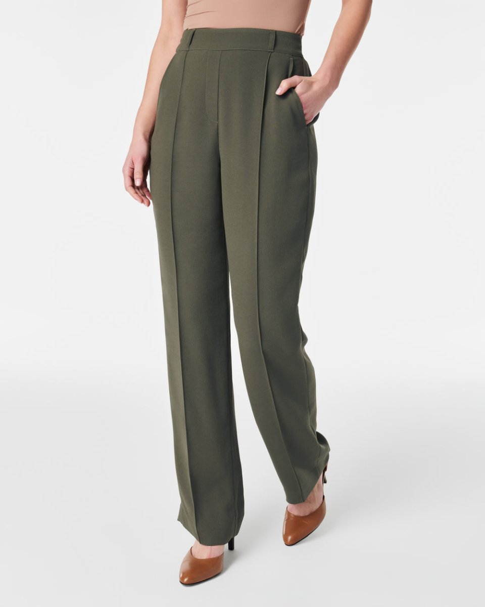 SleekShape™ Tummy Control Crepe Trousers - VERRANOO