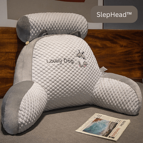 SlepHead™ | Bedside Sofa Pillow Backrest - Free Protected Shipping! - VERRANOO