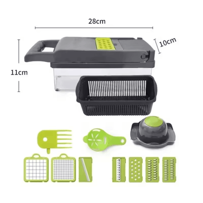 SliceMaster™ 16 - in - 1 Multifunctional Vegetable Chopper - VERRANOO