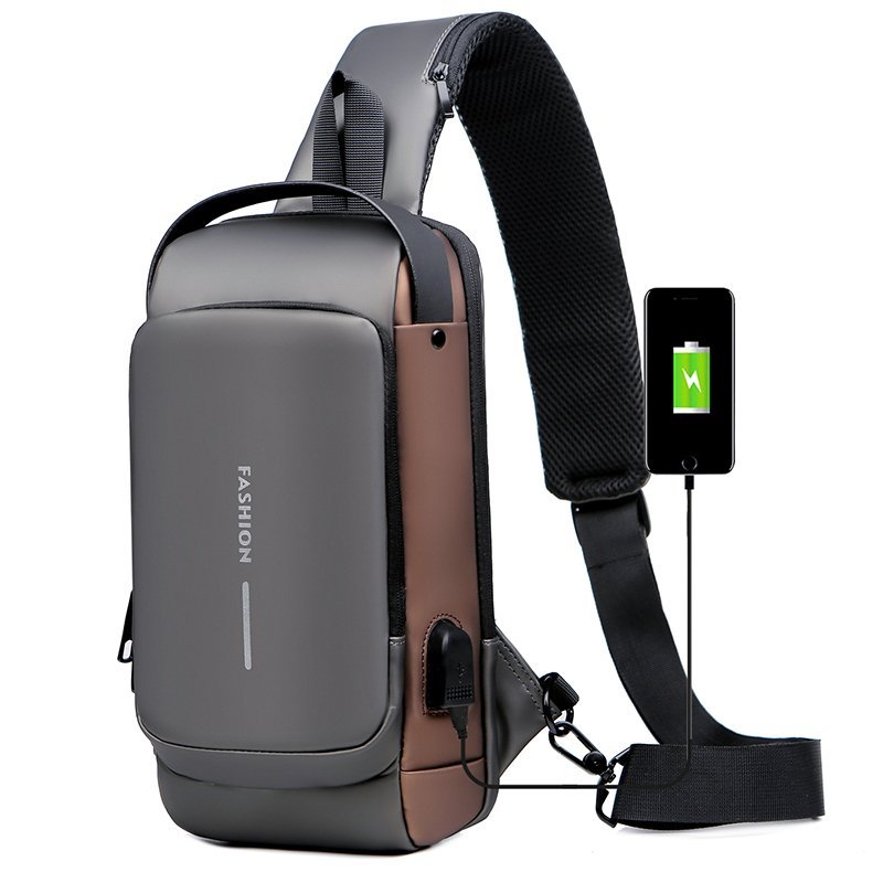 SlingGuard Pro – USB Charging Anti - Theft Sport Sling Bag - VERRANOO