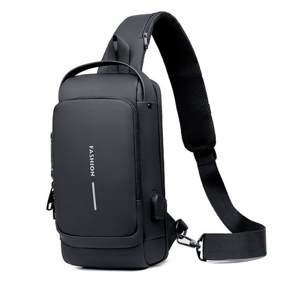 SlingGuard Pro – USB Charging Anti - Theft Sport Sling Bag - VERRANOO