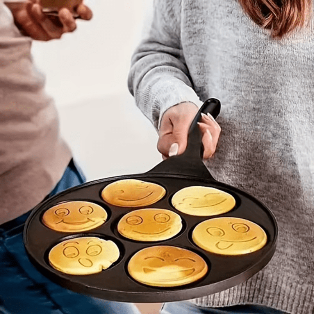 SmileyGriddle Mini Pancake Pan - VERRANOO