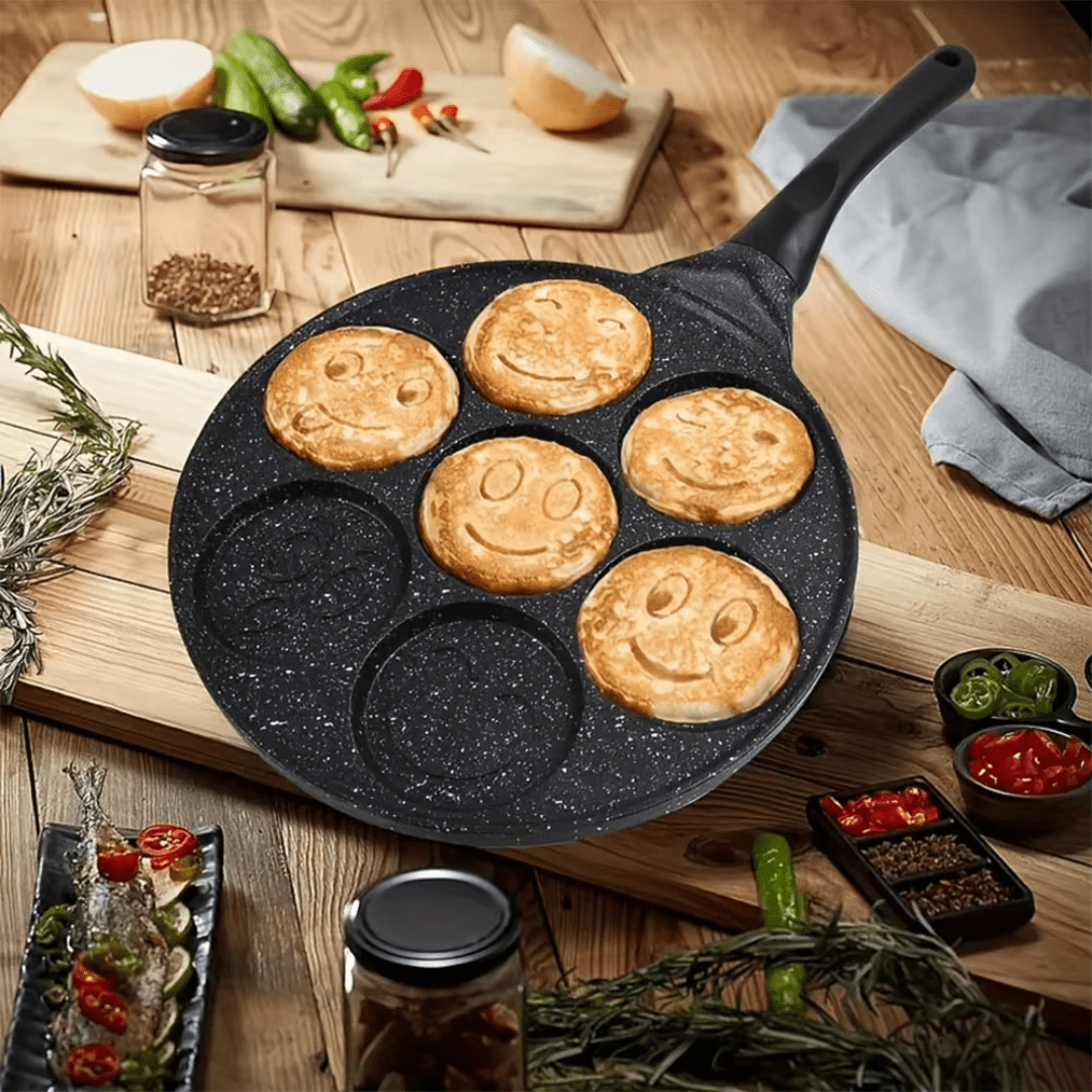 SmileyGriddle Mini Pancake Pan - VERRANOO