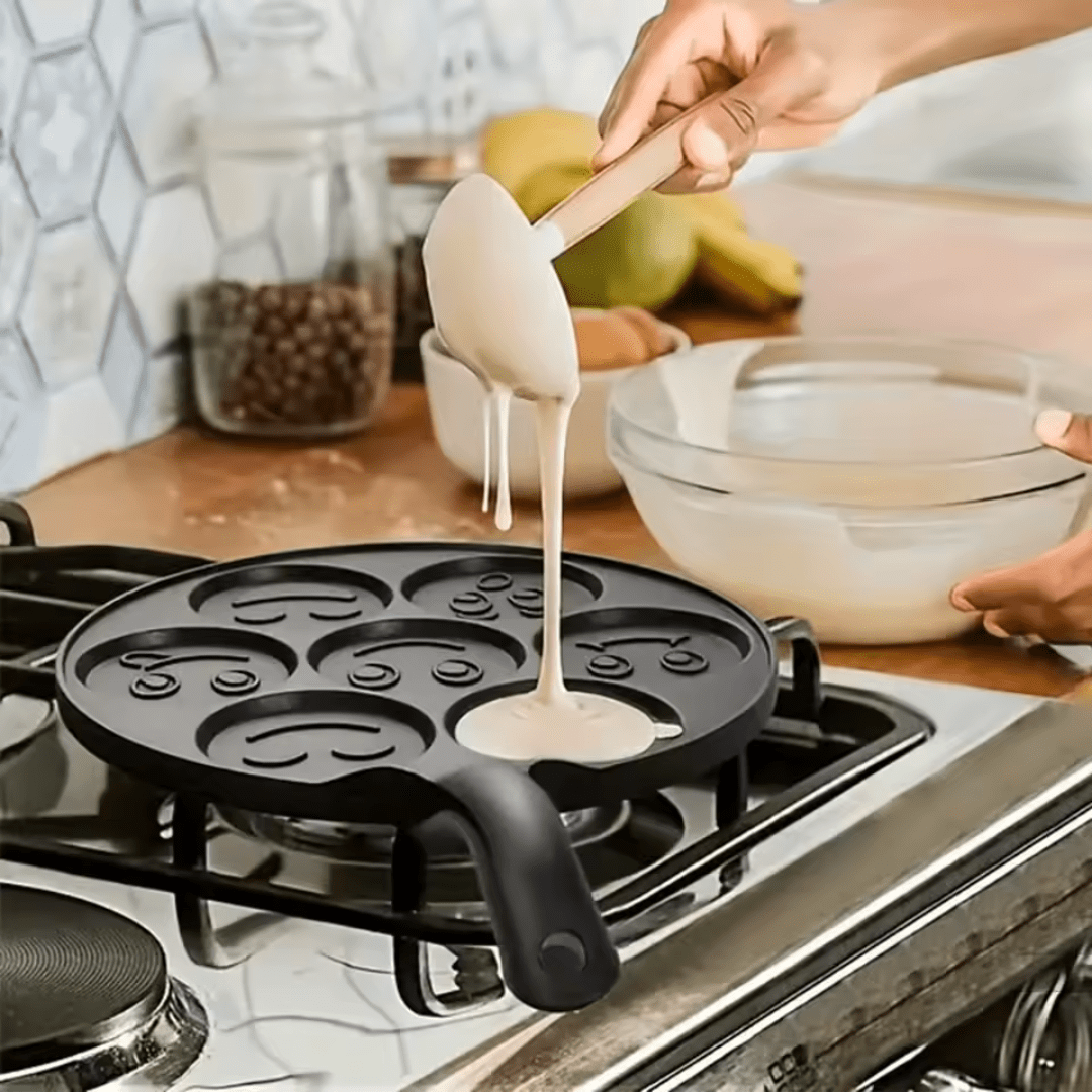 SmileyGriddle Mini Pancake Pan - VERRANOO