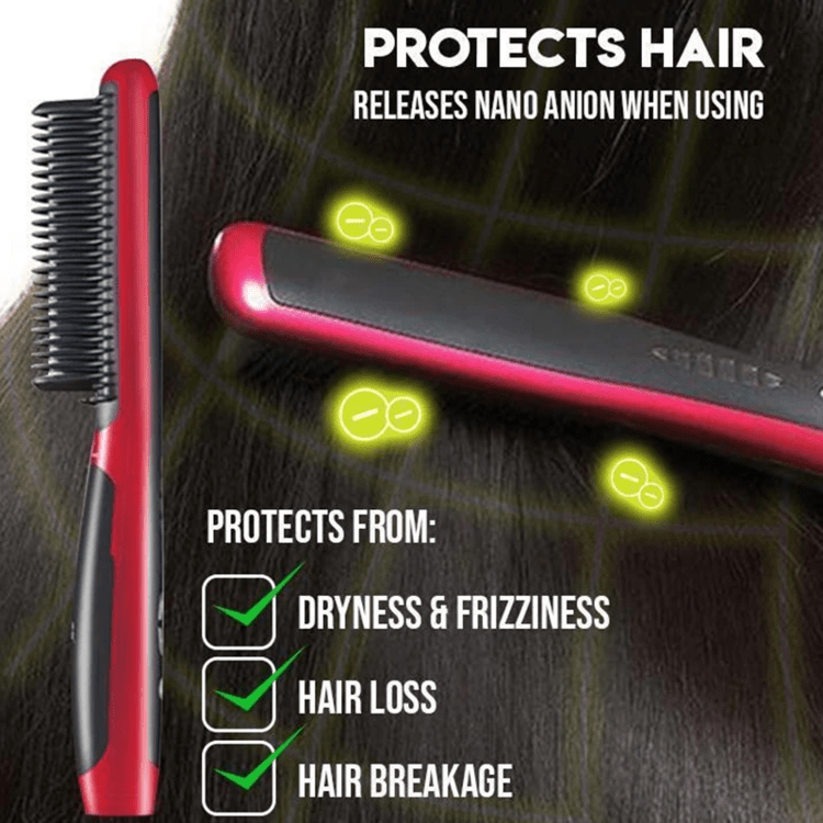 SmoothEase™ Hair Straightener Comb - VERRANOO