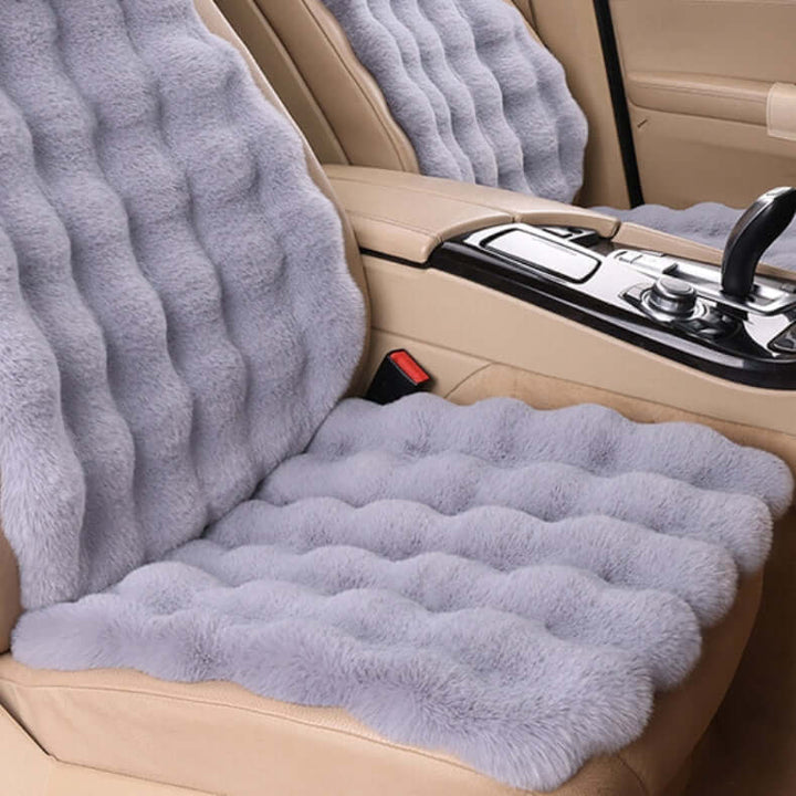 ComfySeat Luxury Thickened Plush Car Seat Cushion Set