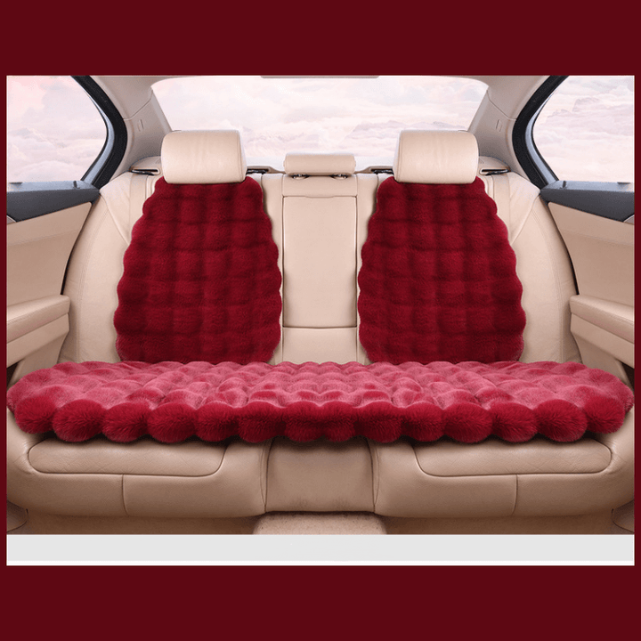 ComfySeat Luxury Thickened Plush Car Seat Cushion Set