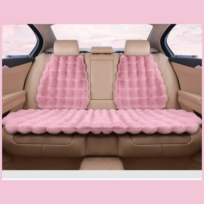 ComfySeat Luxury Thickened Plush Car Seat Cushion Set