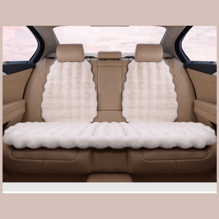 ComfySeat Luxury Thickened Plush Car Seat Cushion Set