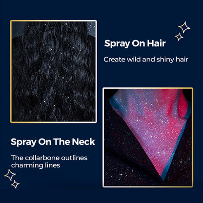 TwinkleMist™ Long-Lasting Shiny Body Glitter Spray