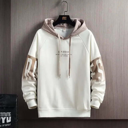 Streetwear Letter Print Hoodie - VERRANOO