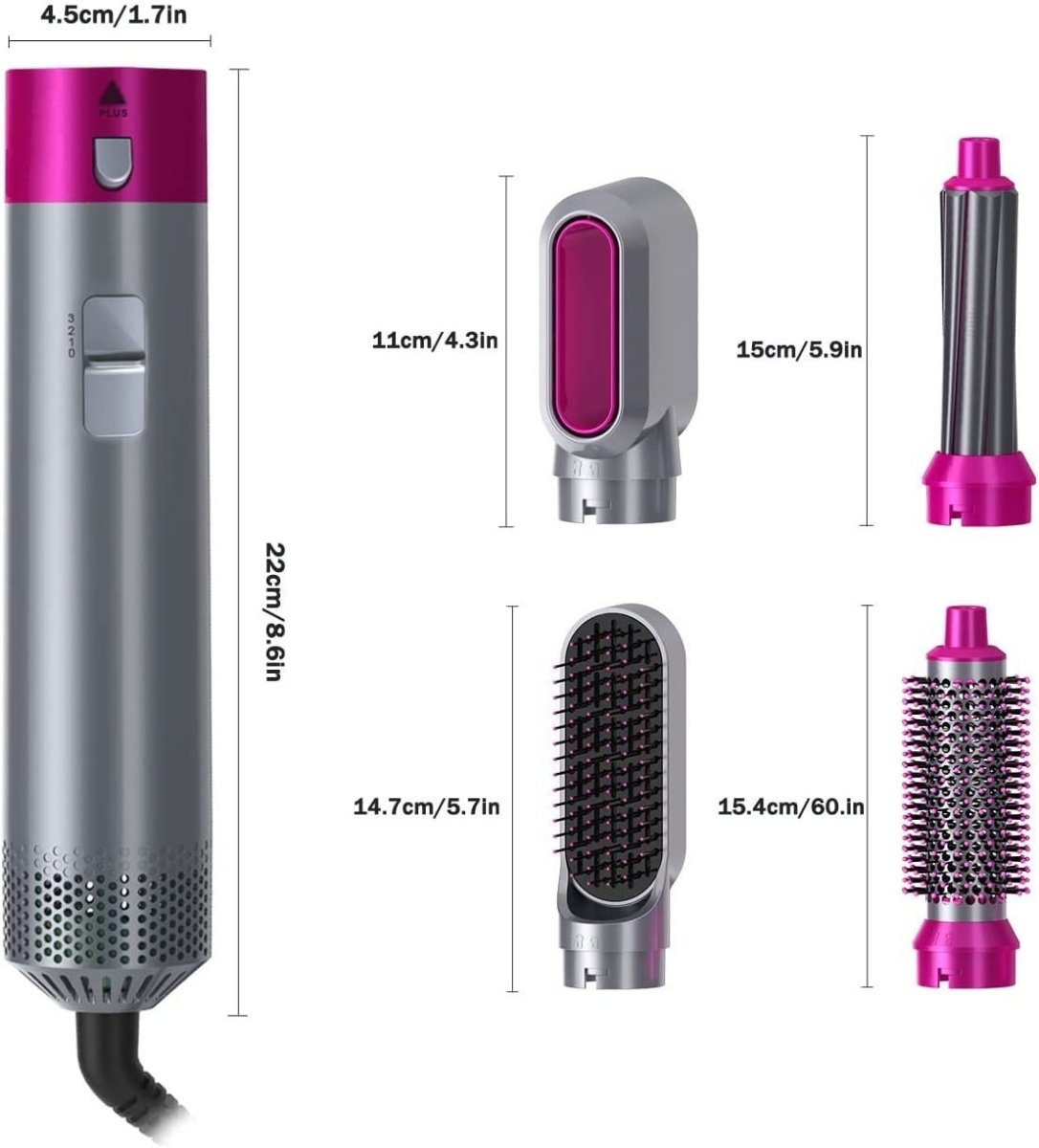 Stylista Pro 5 - in - 1 Professional Styler - VERRANOO