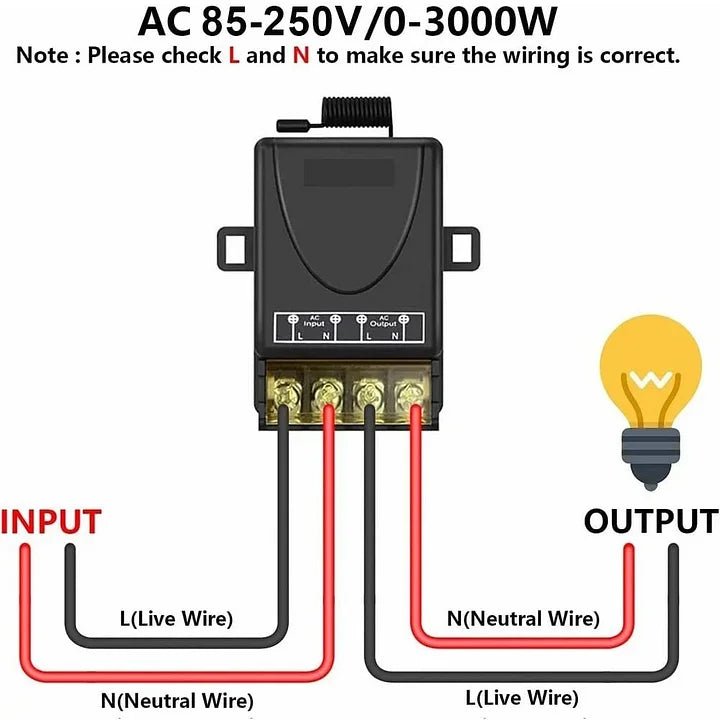 SwitchMaster Pro - Wireless Remote Switch - VERRANOO